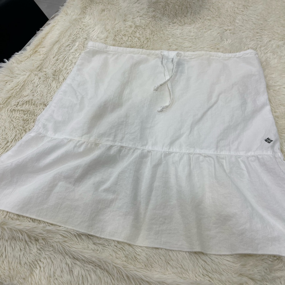 Columbia White A-Line Skirt